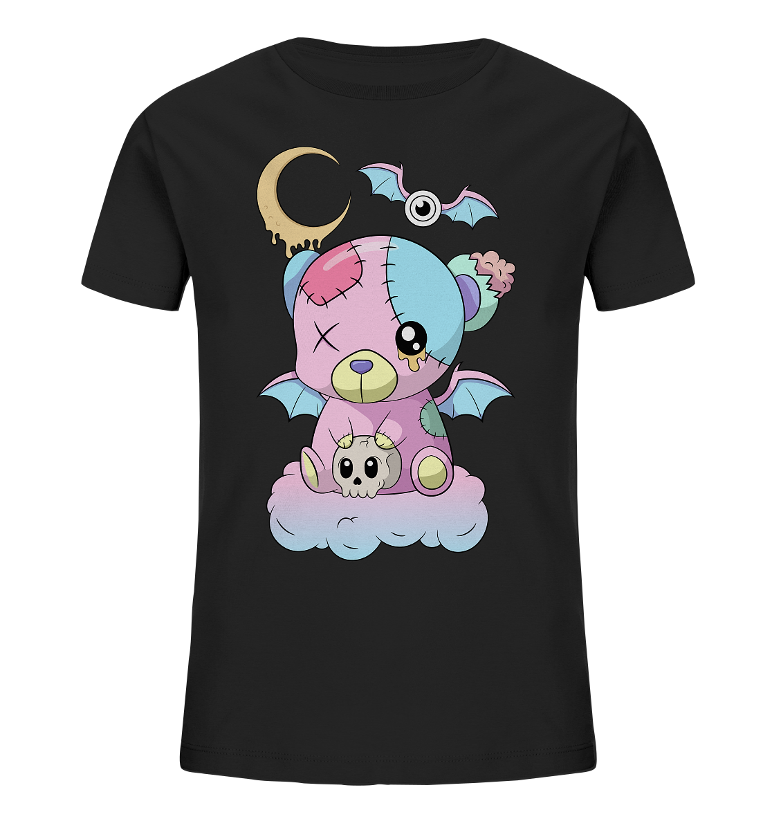 Kawaii Cute Teddy - Kids Organic Shirt