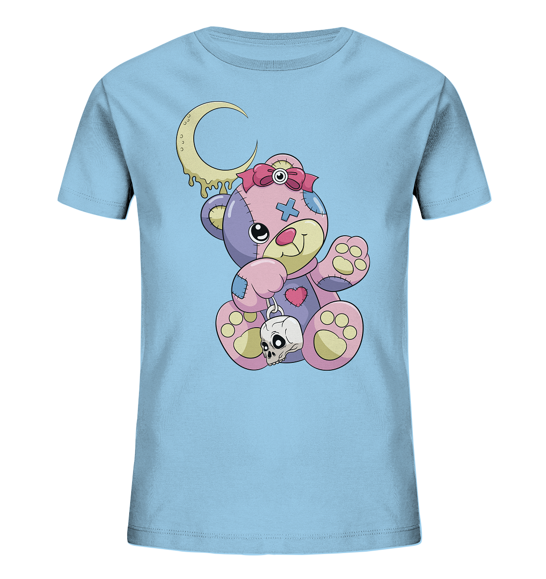 Kawaii Cute Teddy - Kids Organic Shirt