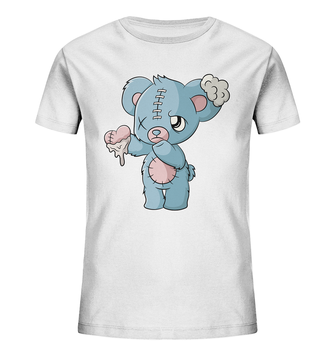 Kawaii Give you my Heart Teddy - Kids Organic Shirt