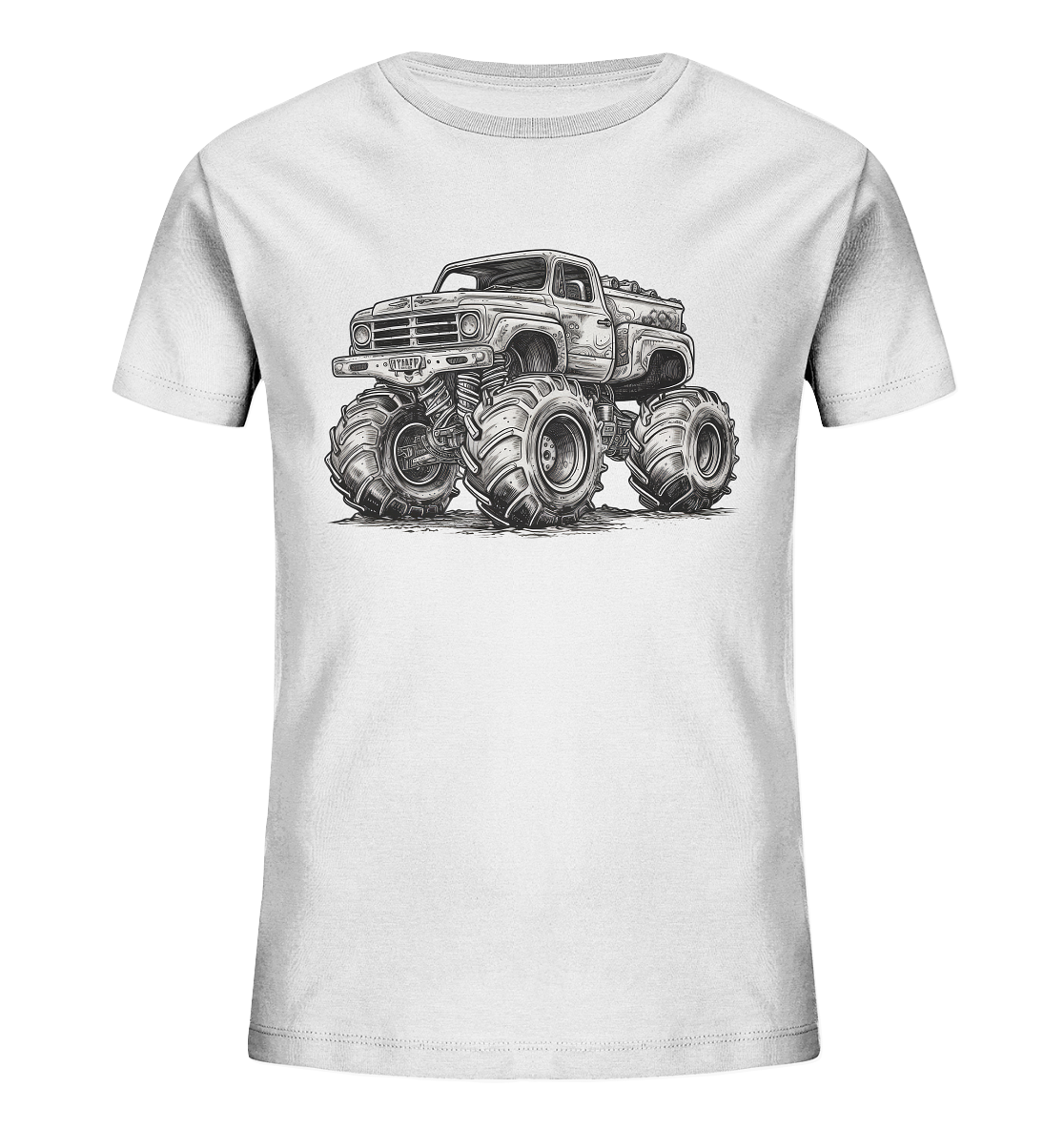 Monster Truck - Kids Organic Shirt