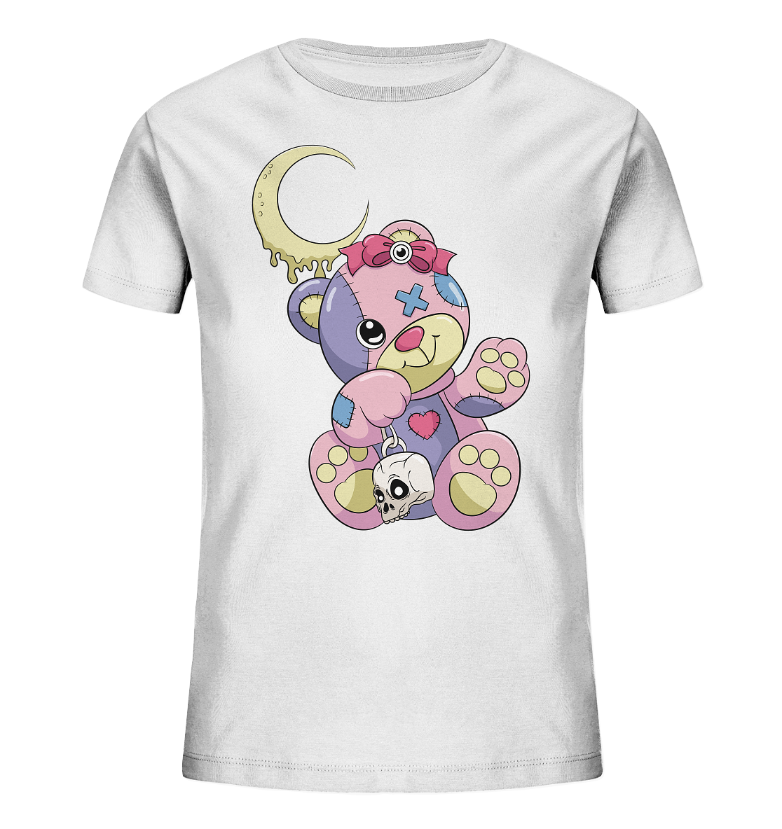 Kawaii Cute Teddy - Kids Organic Shirt