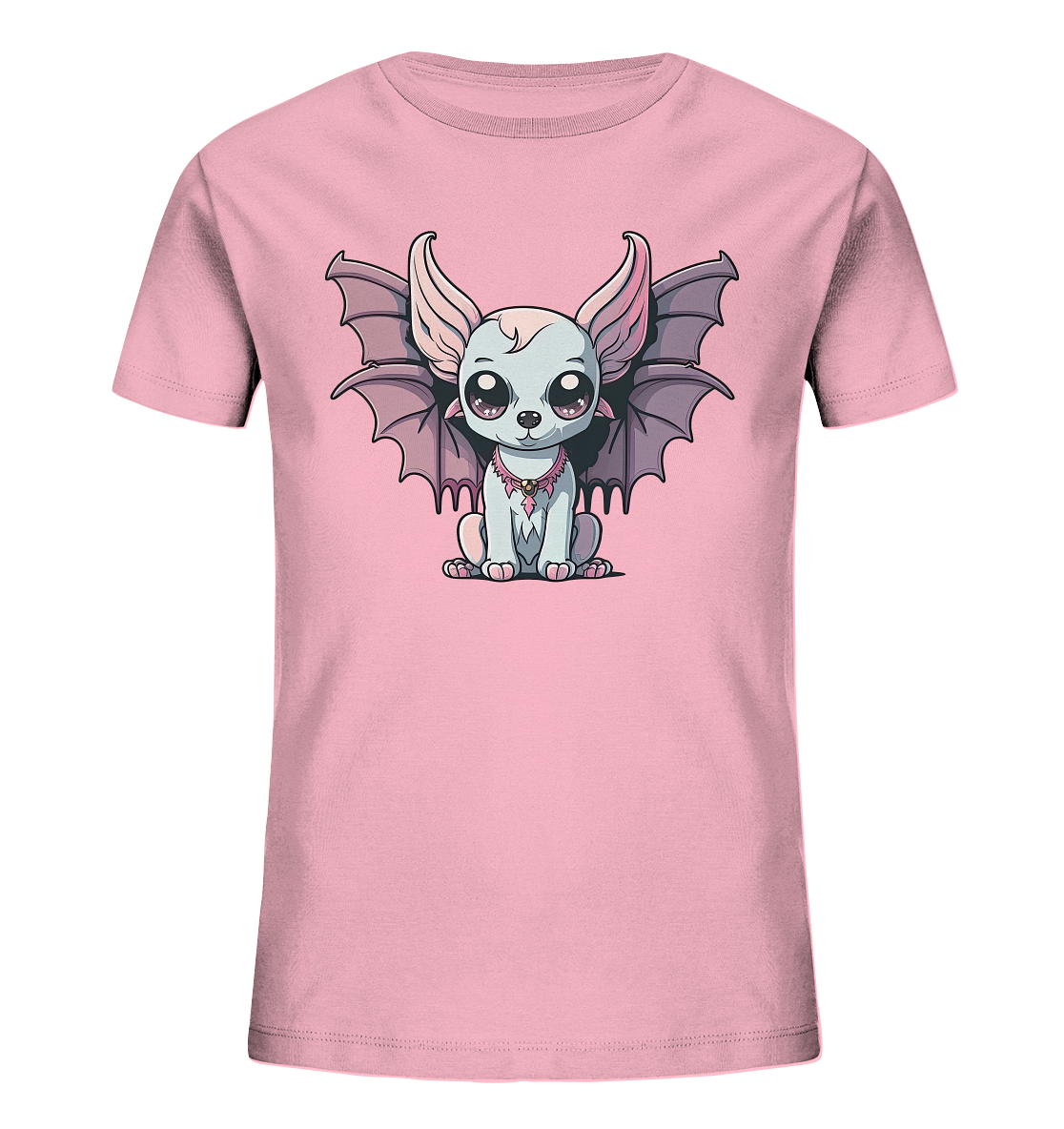 Kawaii Demon Dog - Kids Organic Shirt