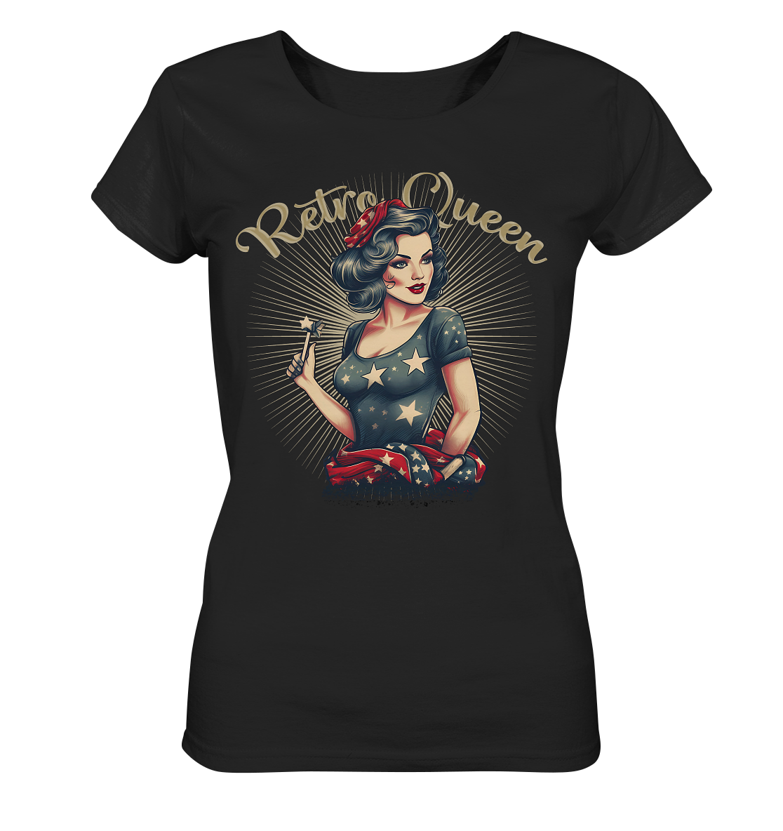 retro queen shirt