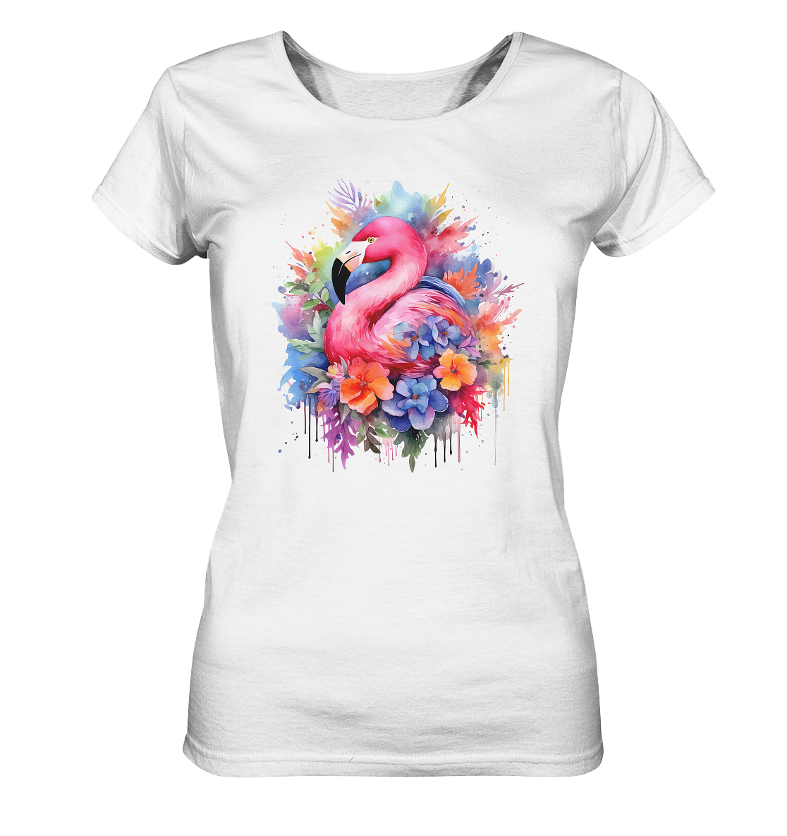 Flamingo - Ladies Organic Shirt