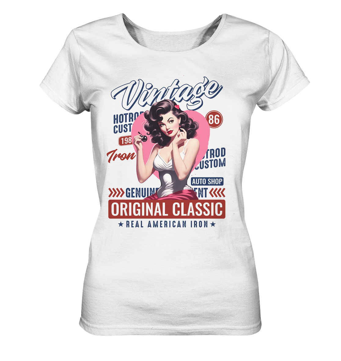 Vintage Original Classic - Ladies Retro T-Shirt
