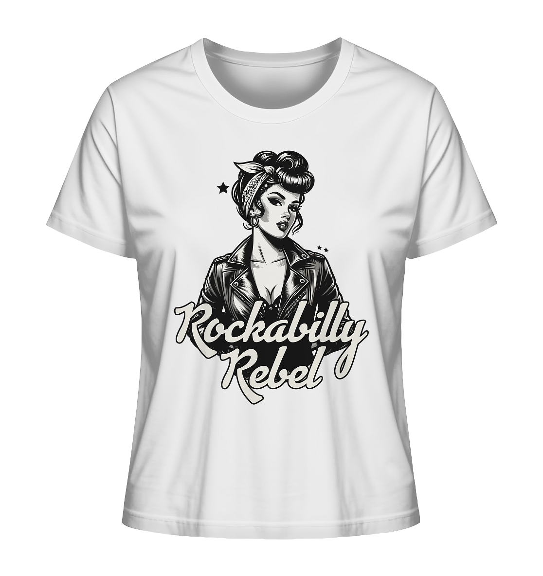 Rockbilly Rebel - Ladies T-Shirt
