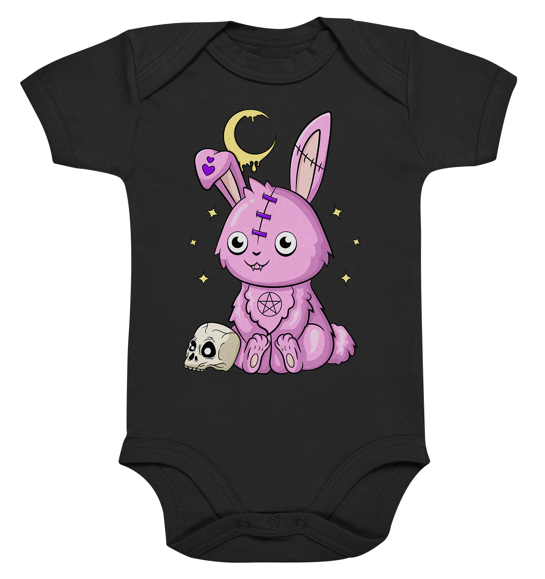 Kawaii Bunny - Organic Baby Bodysuite