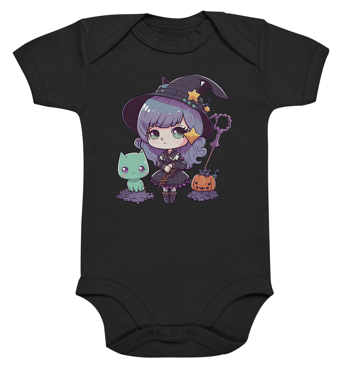 Cute Witch - Organic Baby Bodysuite