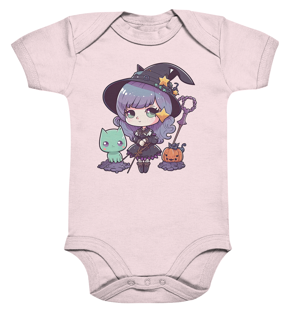 Cute Witch - Organic Baby Bodysuite