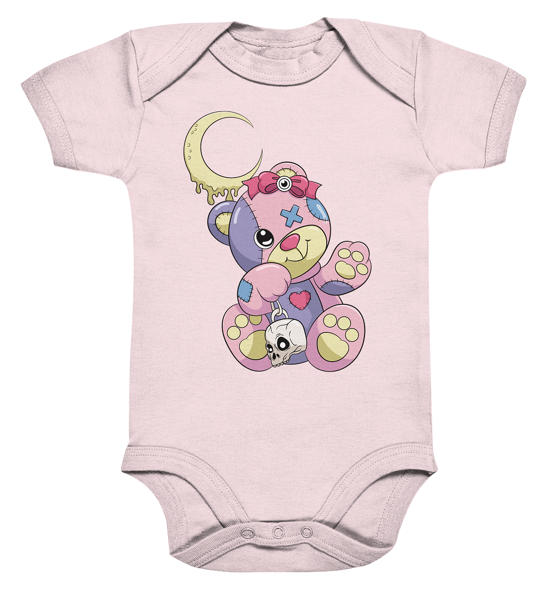 Kawaii Cute Teddy - Organic Baby Bodysuite