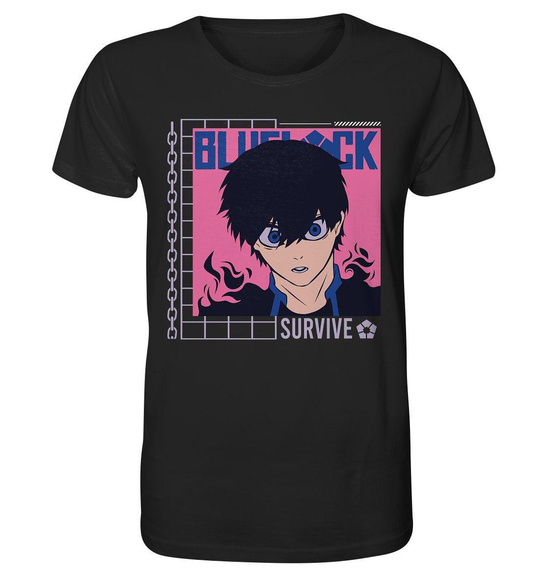 Blue Lock. Anime - Organic Shirt