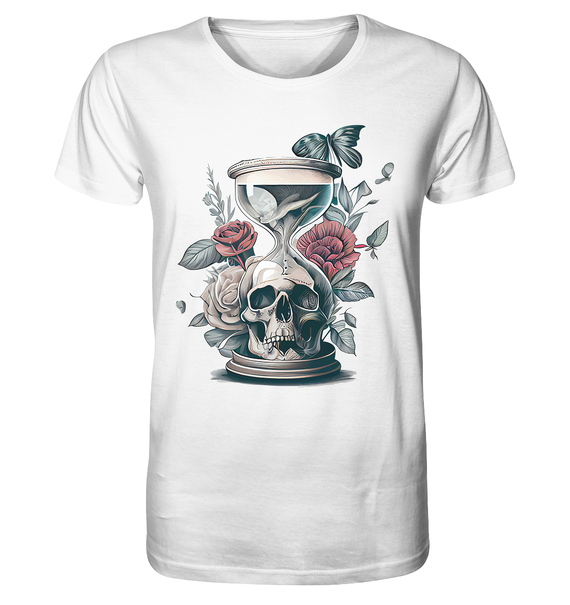 Skull Sanduhr - Organic Shirt