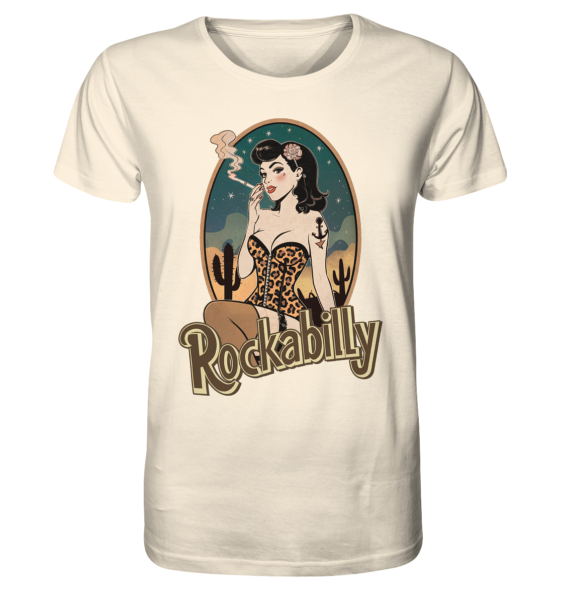 Rockabilly. Pin Up - Organic Shirt