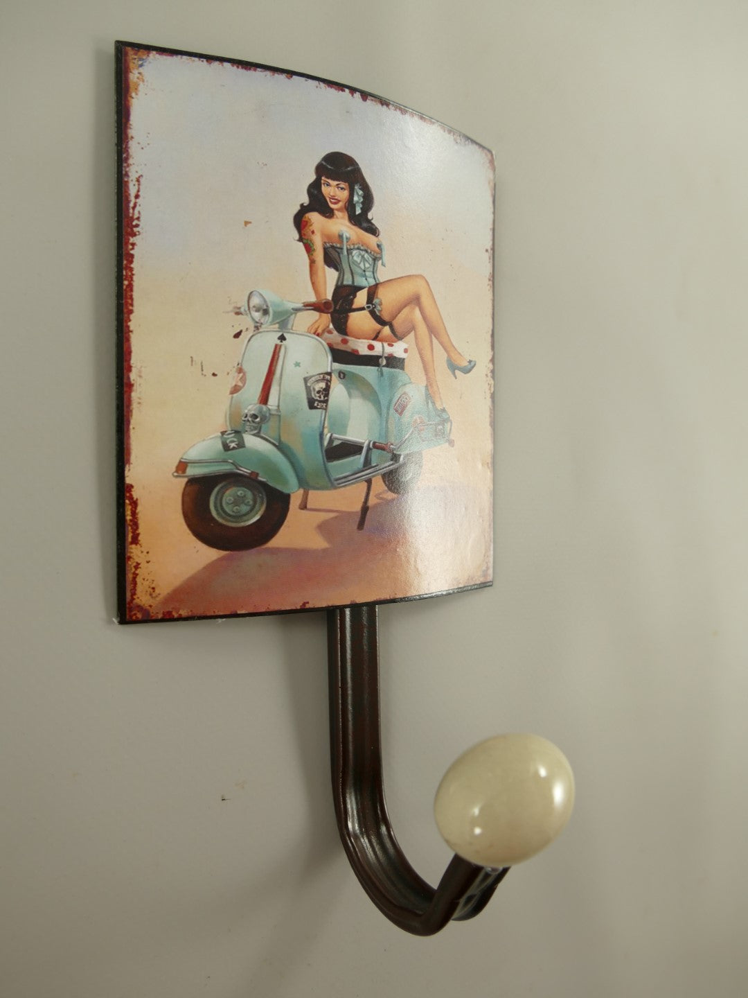 Wandhaken 50s PinUp