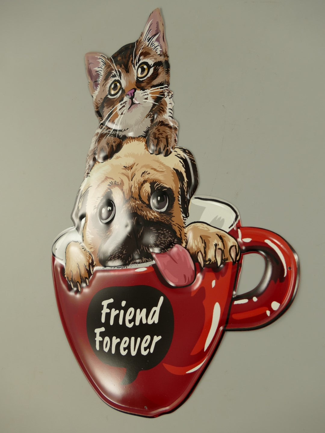 Blechschild Friend Forever 55 cm