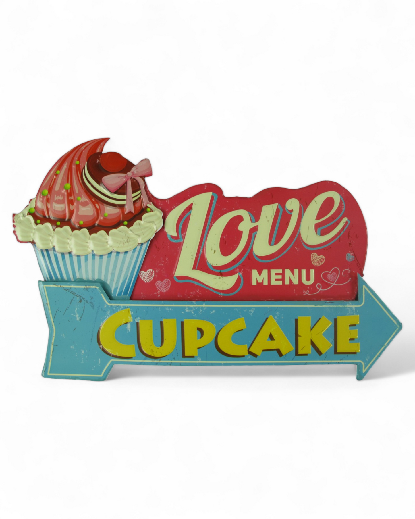 Blechschild Cupcake 40 cm