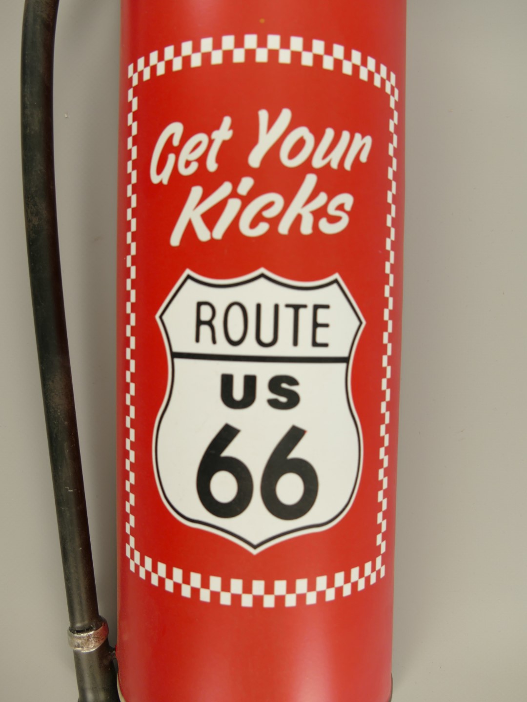 Blechschild Feuerlöscher Route 66 Retro 47 cm