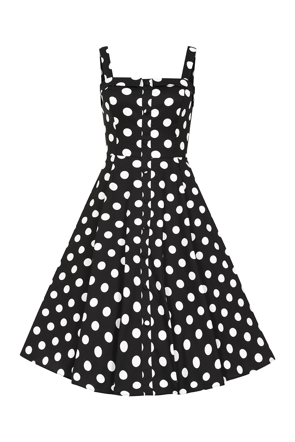 Priscila Polka Dot Dress