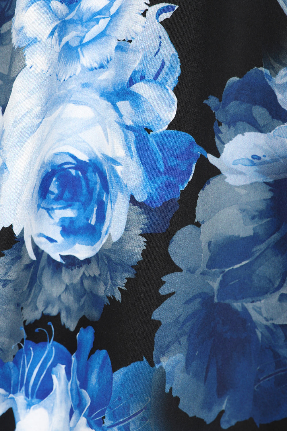 Valentina Blue Flower Kleid