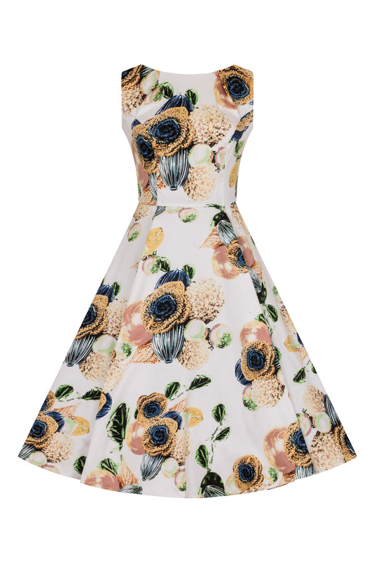Arabell Sunflower Dress - Kleid mit Sonnenblumen