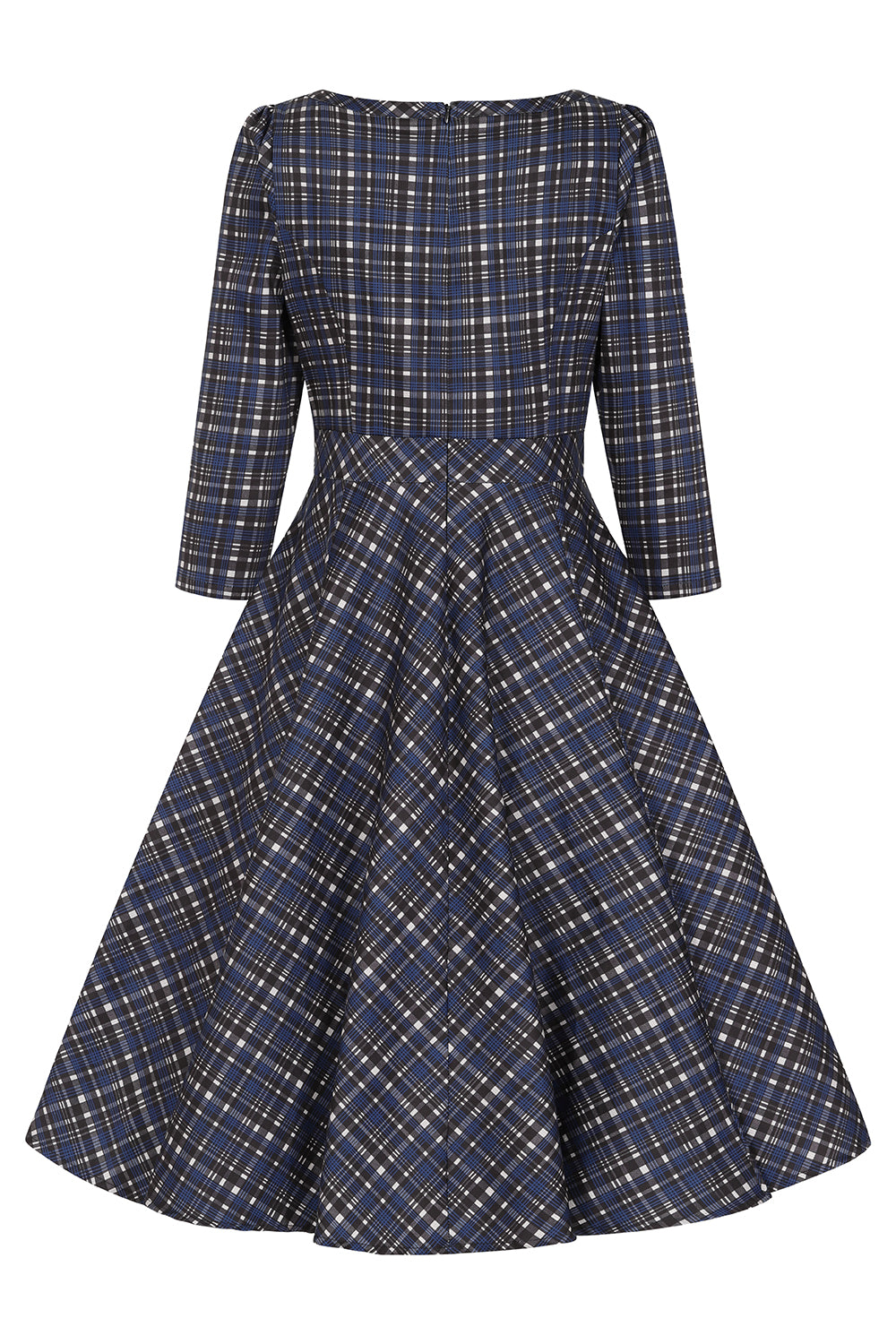 Anna Check Vintage Kleid
