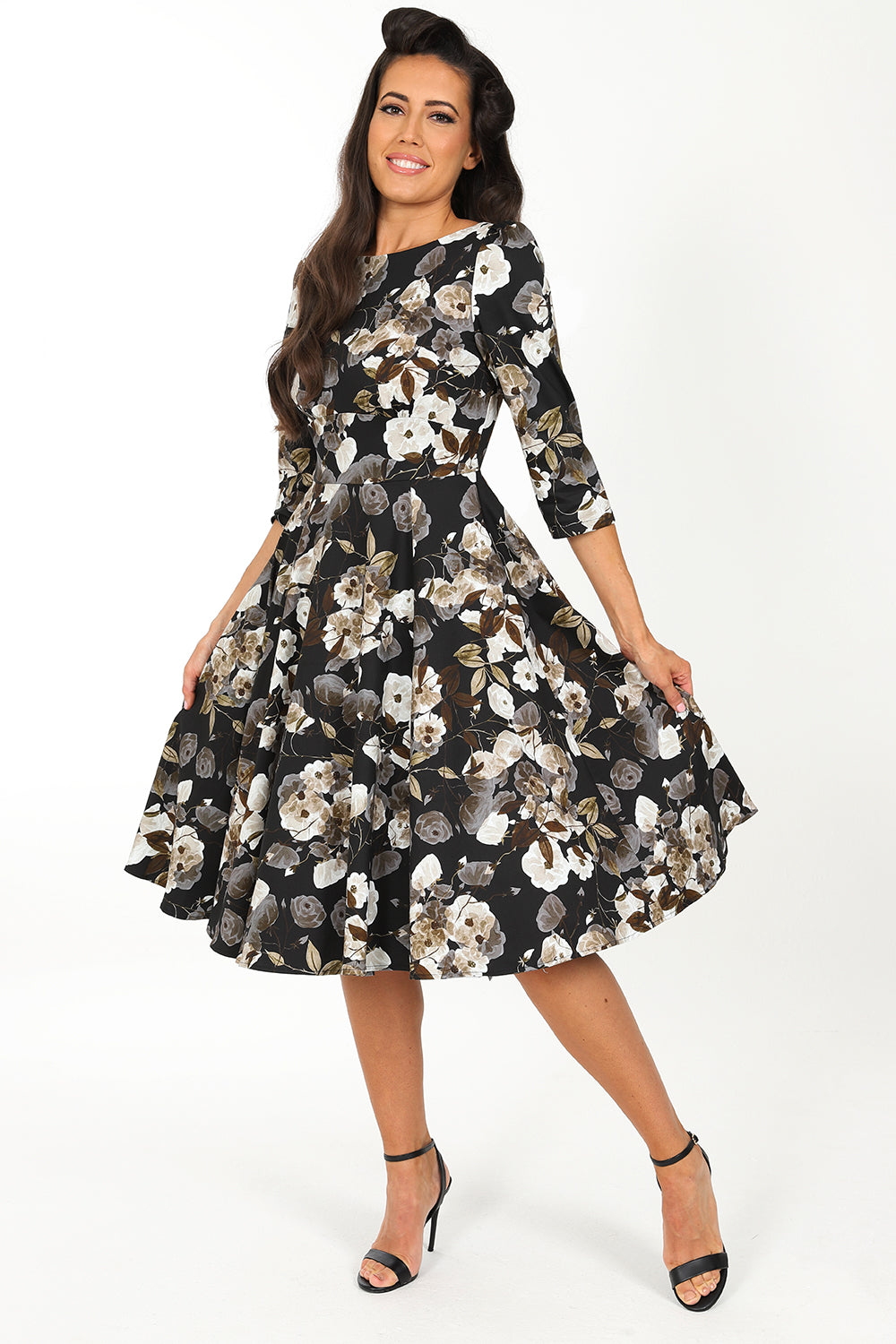 Cora Vintage Autumn Dress
