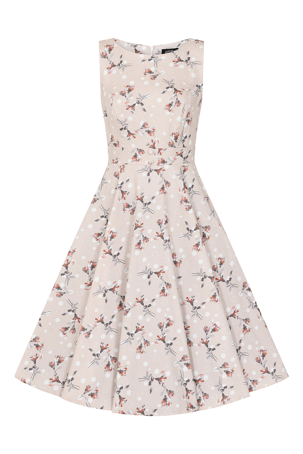 Janice Vintage Dot Kleid