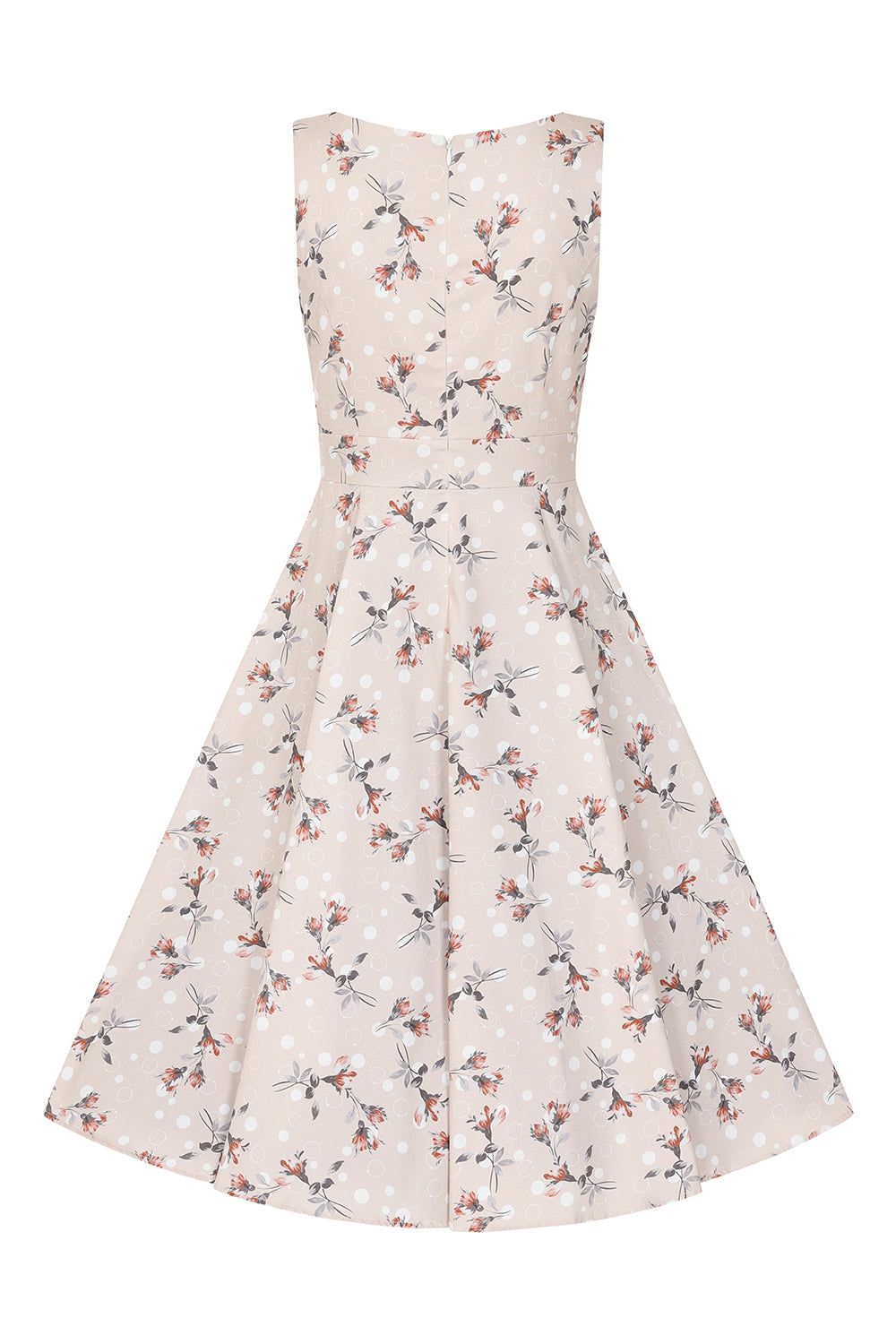 Janice Vintage Dot Kleid