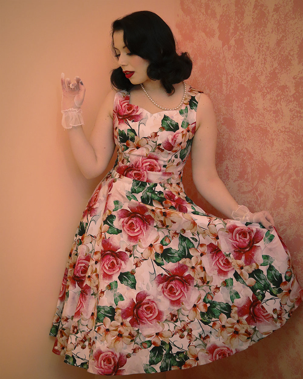 Gracie Rosen Kleid