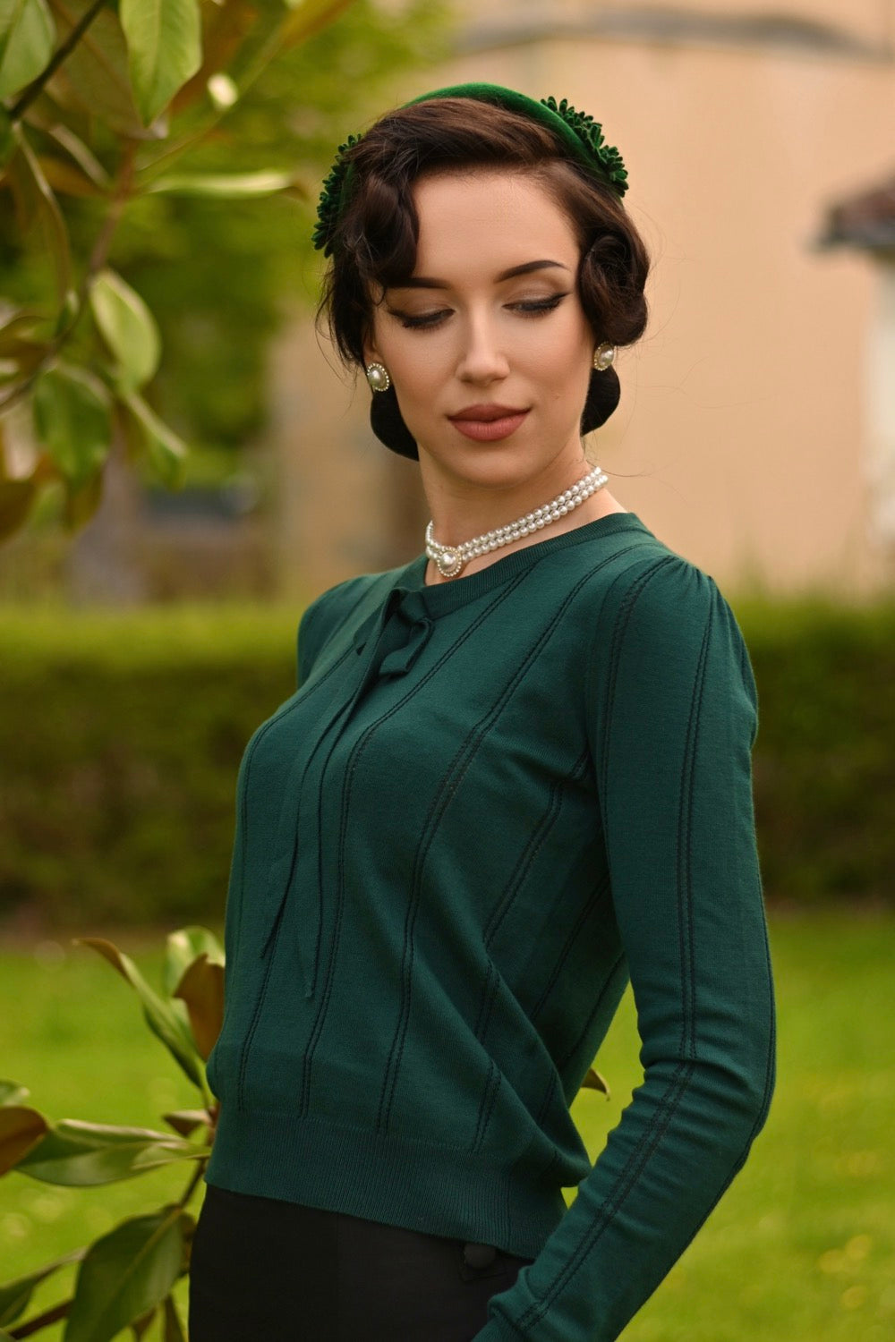 Shelly Pulli moosgrün