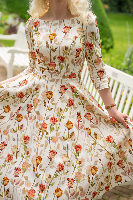 Robyn Floral Rosen-Kleid