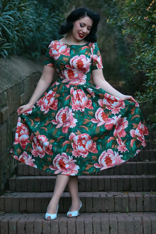 Norah Green Floral Kleid