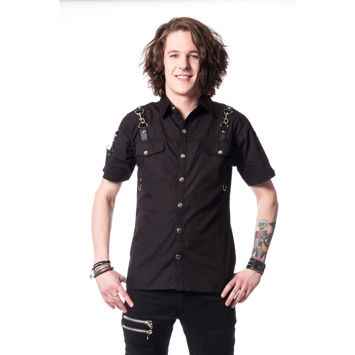 Rebell Goth Hemd