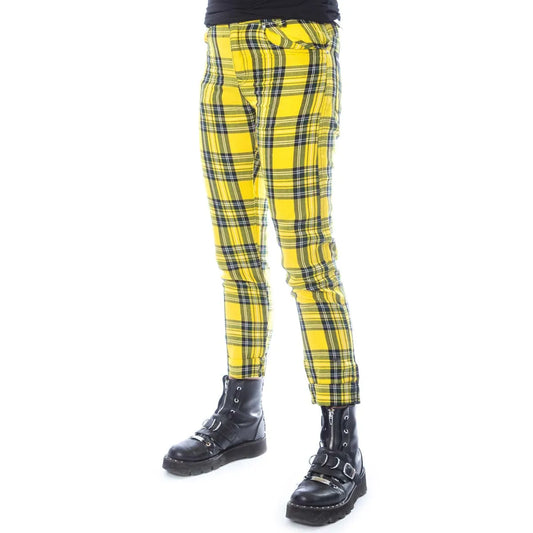 Xylia Pants Tartan gelb