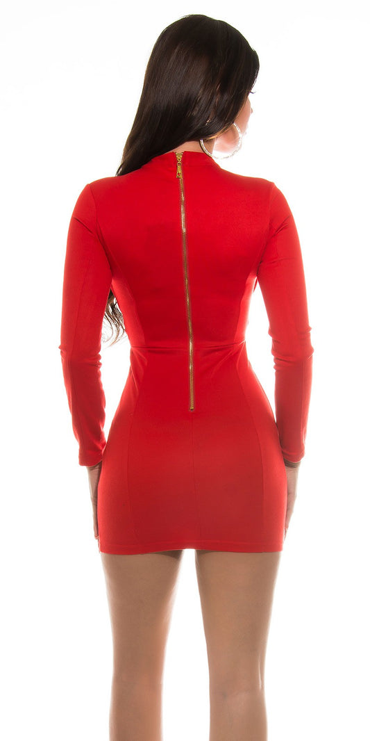 Big Hole Clubbing Dress rot