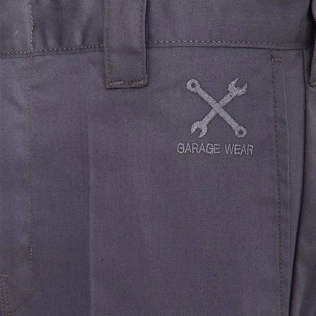 King Kerosin Worker Shorts grau