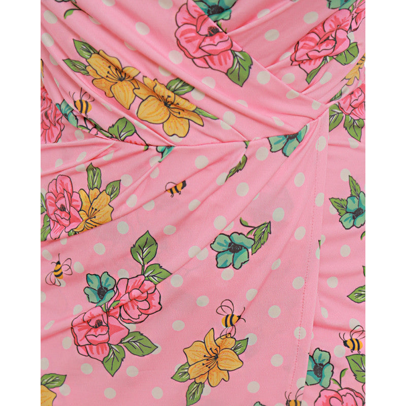 Tanya Pencil Kleid rosa
