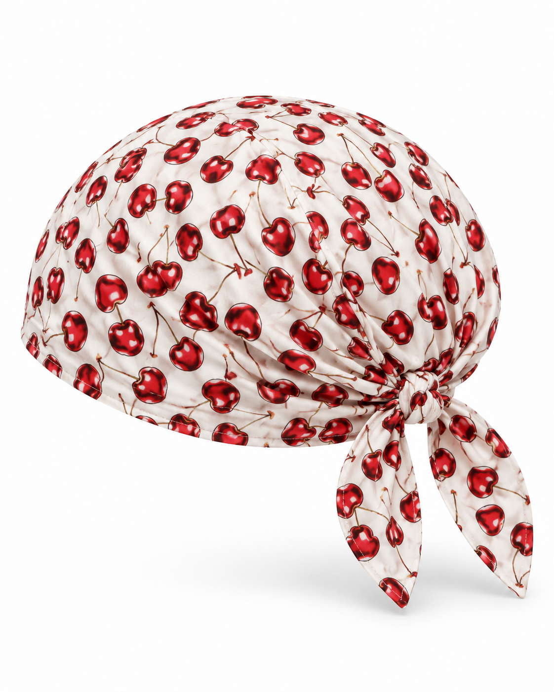 Cherry on Top – Bandana-Cap mit Kirschmuster 🍒