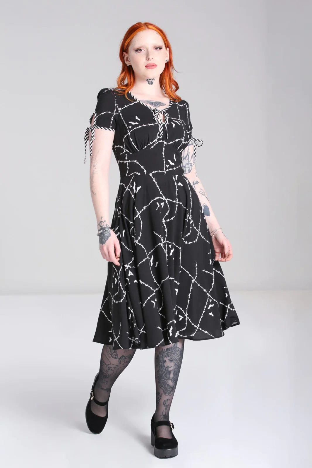 Stitches Midi-Kleid