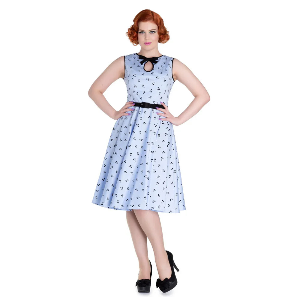 Martina Cherry Kleid - Plus Size