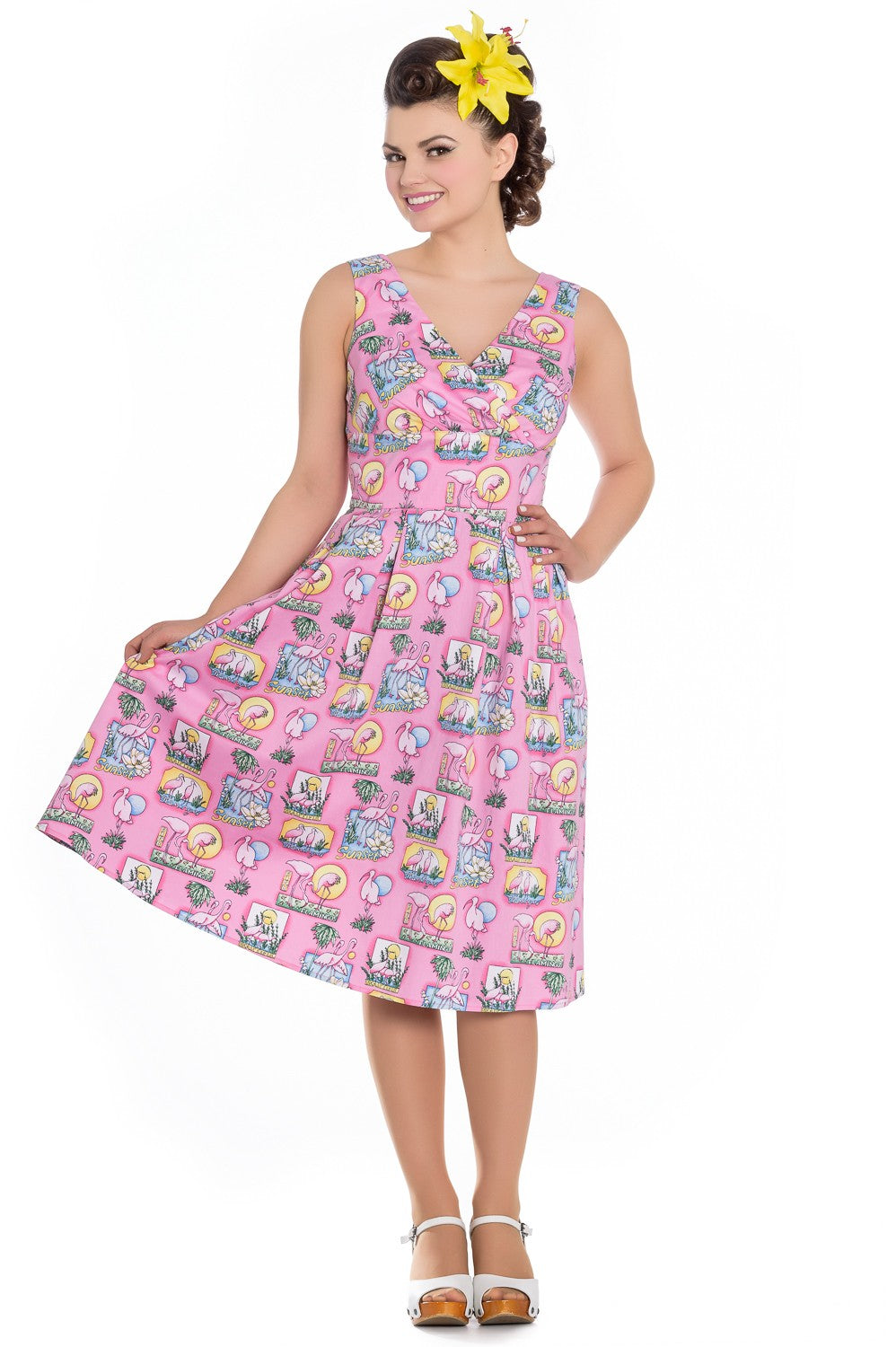 Flamingo Maxime Dress