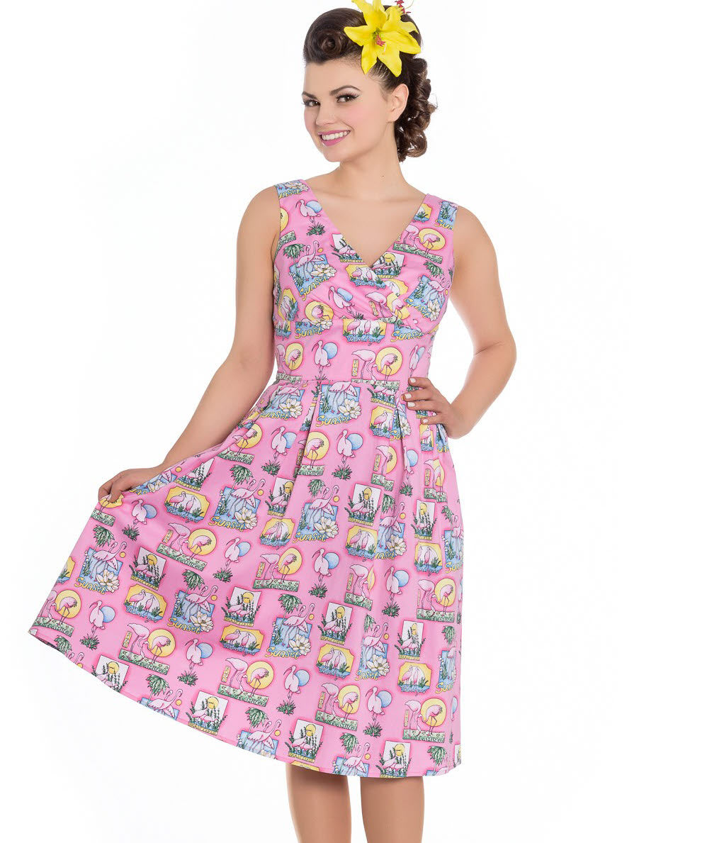 Flamingo Maxime Dress