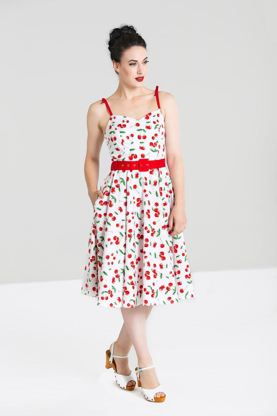 Sweet 50s Cherry Dress