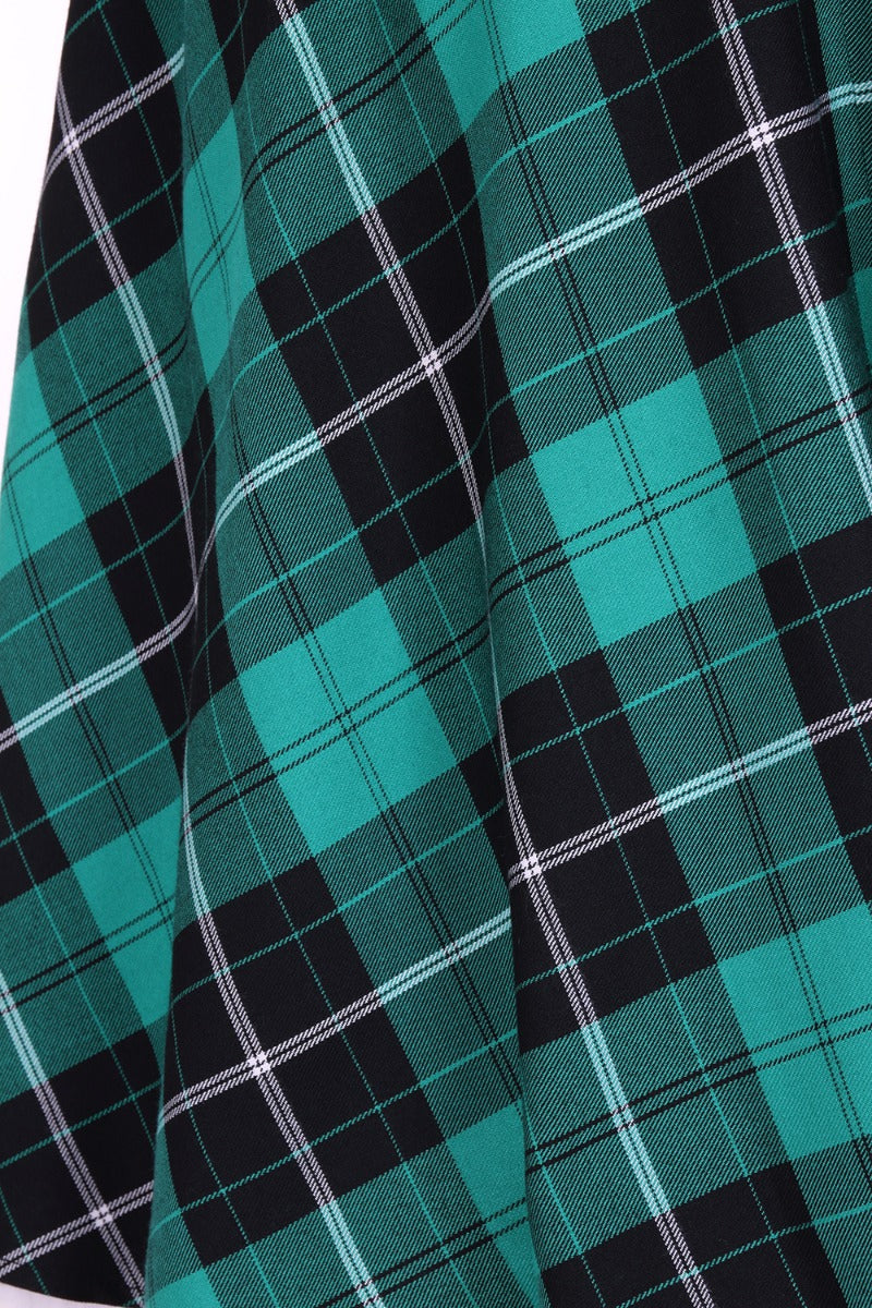 Beryl Tartan Skirt grün