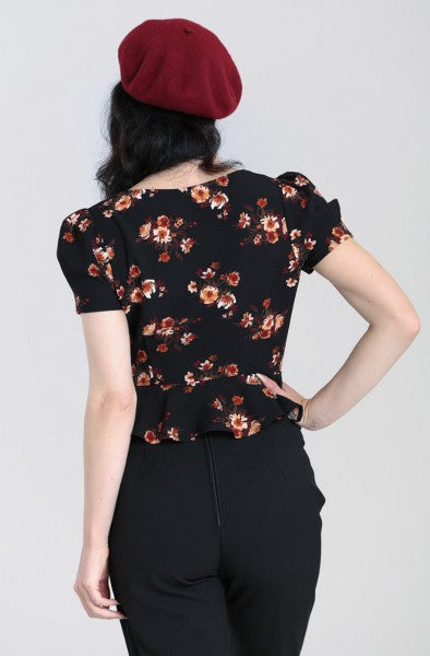 Orla Vintage Bluse