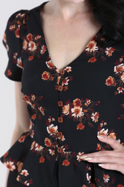 Orla Vintage Bluse