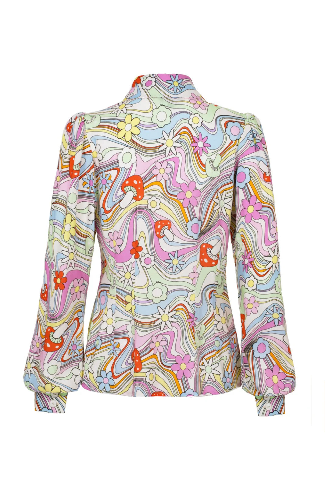 Happy Daze 70s Bluse