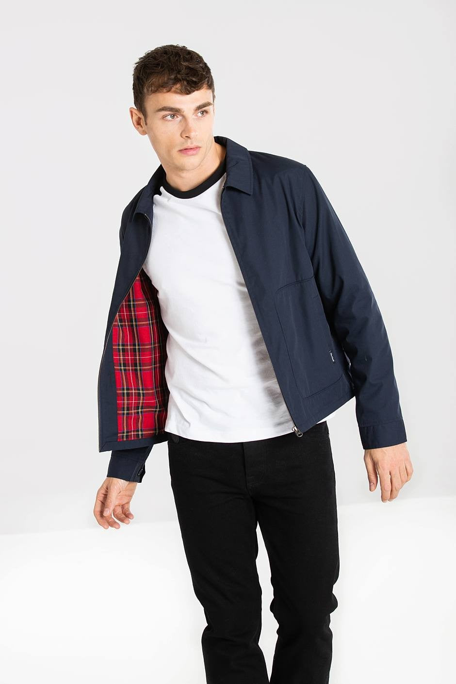 Frank Drizzler 50s Jacket navy