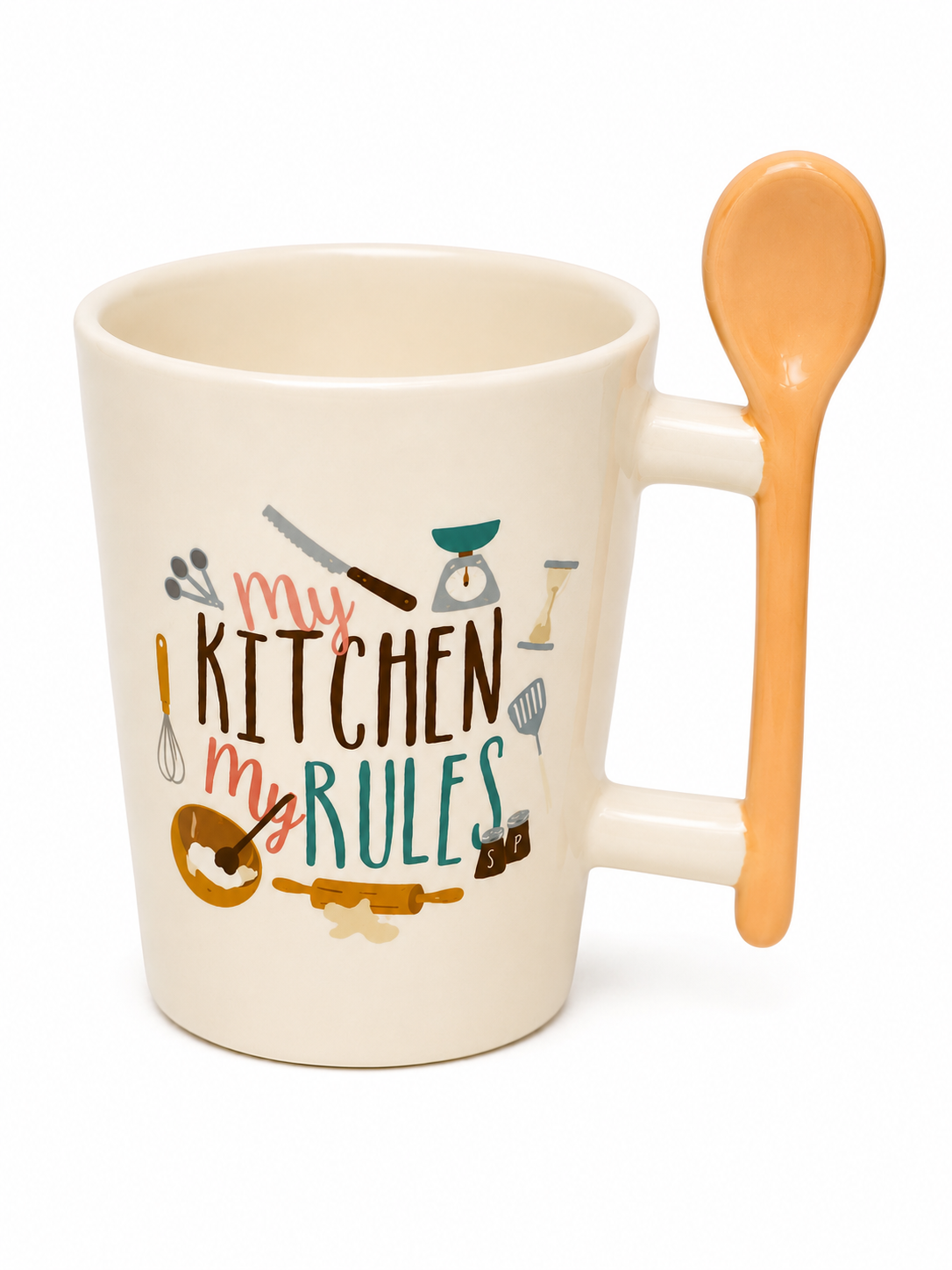 My kitchen my rules Tasse
