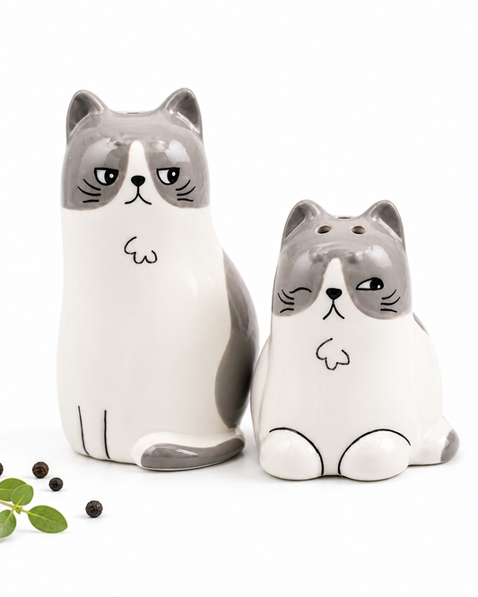Katzen Salz- und Pfefferstreuer